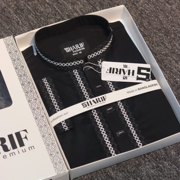 কটন এম্রয়ডারি পাঞ্জাবি